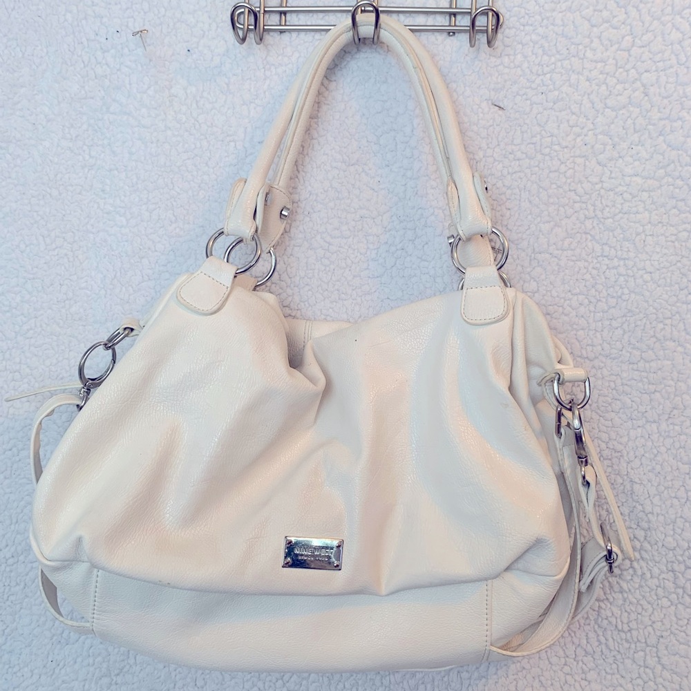 White purse